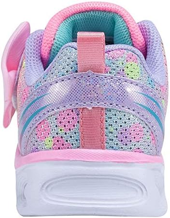 Umbale Toddler Kids Girls LED SAPATOS CASUAL PISCHING UP SNEAKERS