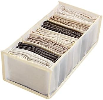 Pomobie Box Storage Compartamento de caixa de roupas de calça de calça de calça de malha de malha de gado