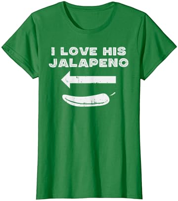 Casal de Cinco de Mayo Matching Love Your Jalapeno Women Girl T-Shirt
