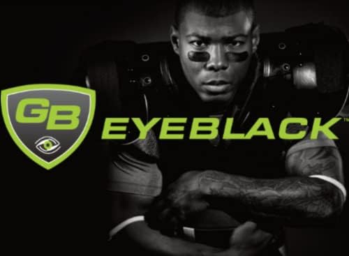 GB Eyeblack - 6 pares Peel & Stick Athletic Eyeflack, Maryland Eye Black, Eye Black Football, Blockers