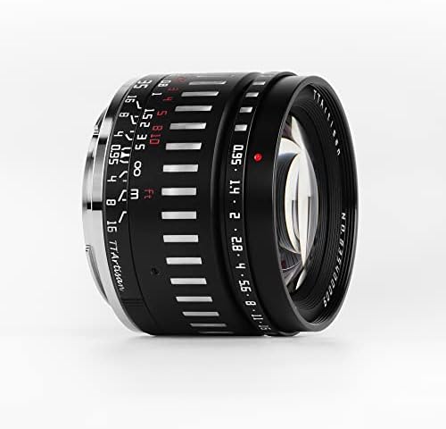 Ttartisan 35mm f0.95 APS-C Lens de câmeras sem espelho de foco de foco grande APS-C para Leica L Mount
