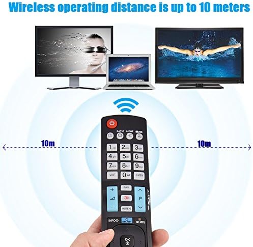 Controle remoto de substituição, Smart TV Remote Controller para LG TV 60LA620S AKB73756504 32LM620T AKB73275618