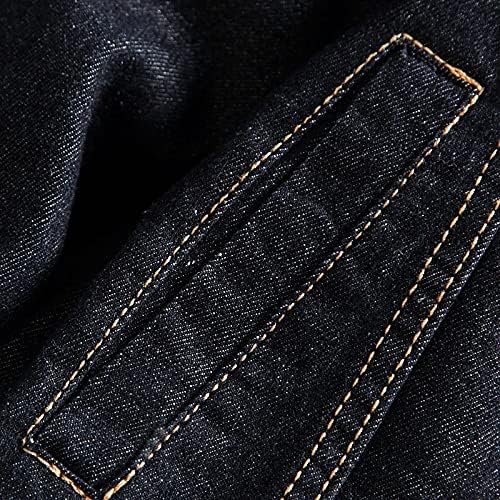 Jaquetas jeans azuis clássico jeans sólidos casacos casacos de algodão lapes de jeans de peito único de