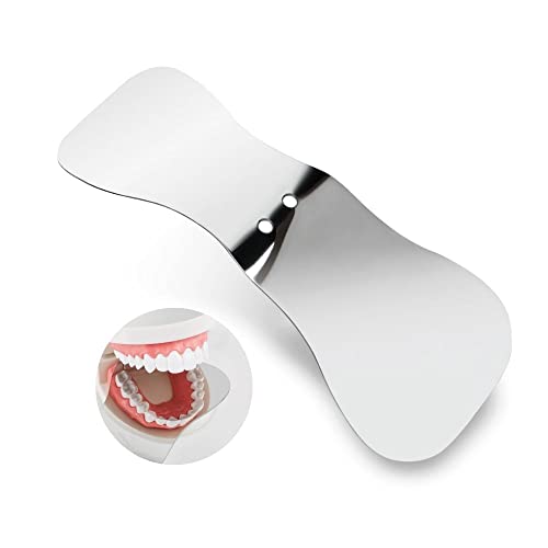 Tinsay Photoption Mirror Boca -boca -espelho de boca dental refletor de aço inoxidável fotográfico