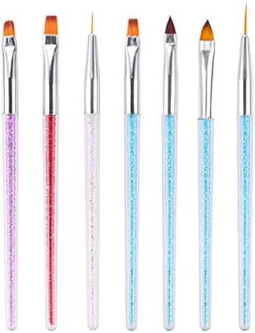 SXDS Brush Brush Gel Acrílico Desenho de caneta Pintura para Manicure Unh Nail Art Brush para unhas caneta esculpida
