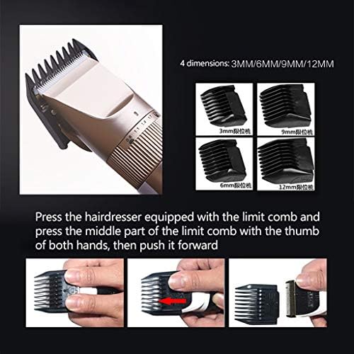 Kits de barba masculinos de waserce cenas de cabelo hair clippers elétricos domésticos cortes de cabelo