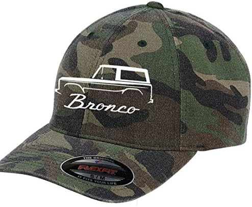 1966-77 Ford Bronco 4x4 Design clássico Design Flexfit Hat Caput