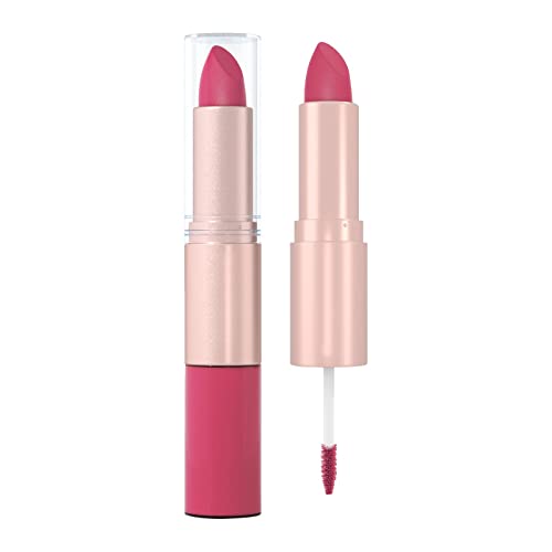 Xiahium Instant Lip Plumper 12 Color 2in1 Batom e brilho labial Mattes Lipstick Velvet Lipstick Lipstick