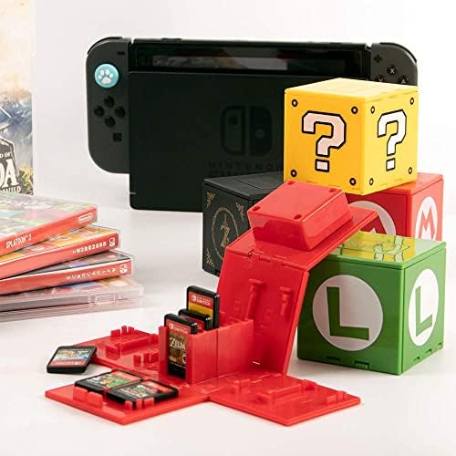Caso do jogo para Nintendo Switch, Switch Game Card Titular 16 Cubo de armazenamento de jogo Organizador