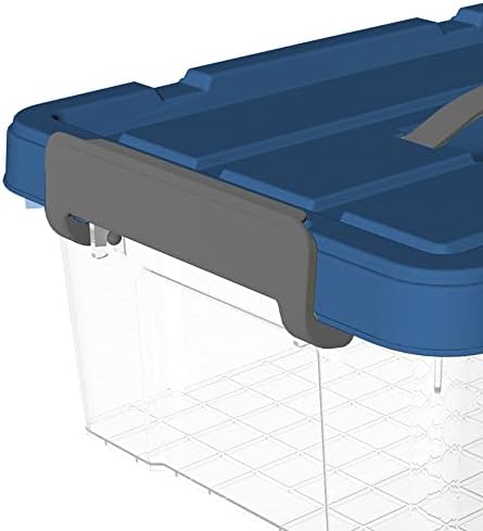 Cetomo 15L*6 Caixa de armazenamento de plástico, caixa