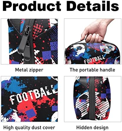 Bolsa de organizador eletrônico portátil bolsa bolsa de futebol de futebol saco de armazenamento