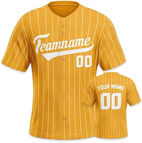 Camisa de camisa de beisebol personalizada uniforme clássico para fãs presentes homens homens jovens