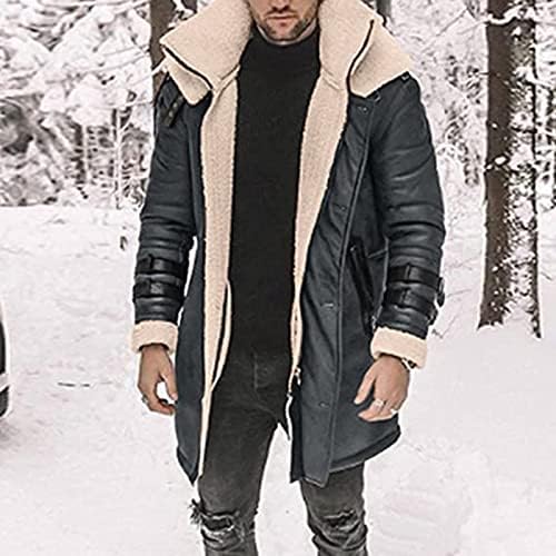 Casacos de inverno adssdq masculino, capuz de manga longa Nadeir mais tamanho da jaqueta da moda da moda