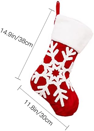 Meias de Natal Saco de meias de Natal e meias suspensas de Natal para decoração de festa e desenho animado de