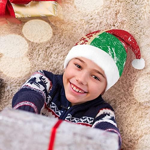 Retro Belorrússia Bandeira Natal chapéu de Papai Noel para Red Xmas Cap Favorias de Ano Novo Festive