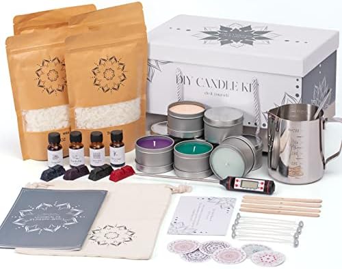 DIY Candle Kit para adultos, iniciantes e crianças O kit de artes e ofícios de bricolage para adultos