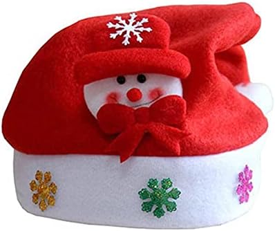 Zlsgsb Christmas Ornament Decoration Hat Christmas Hat do Papai Noel Chap