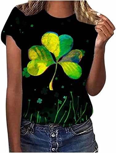 Camisetas personalizadas do dia de São Patrício - Saint Pattys Tee & Irish Roupfits Lucky Shamrock Graphic