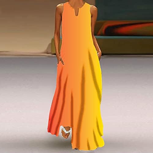 Vestidos de verão para mulheres 2023, feminino casual maxi vestidos longos vestidos de praia