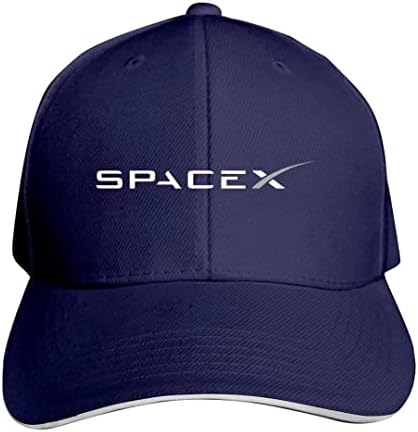 SpaceX Hat Hat Trucker Hat Dadd Hat Snapback Baseball Cap unissex Men Mulheres