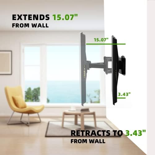 Usx Mount Full Motion TV Montagem de parede para a maior parte de 32 -65 de tela plana/TVs LED/4K, suporte