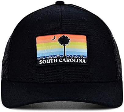 Coroas locais da Carolina do Sul Capt Patch Cap para homens e mulheres
