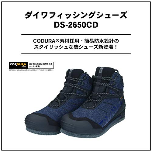 Daiwa DS-2650CD Sapatos de pesca, Marinha, 27.0