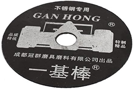 Aexit 105mm x rodas e discos abrasivos 1,4 mm x 16 mm Roda de corte de disco preto para rodas de aba aço inoxidável