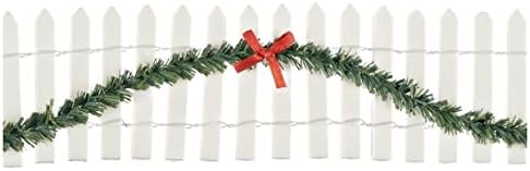 Holiday Time Village Decoration, Picket Fence, 23,23