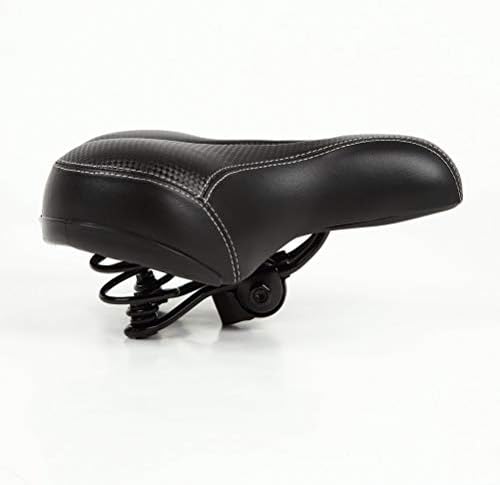 Abaodam Bike Saddle Saddle confortável Durável sela de almofada de assento respirável preto