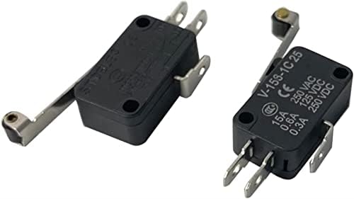 Interruptor limite V-156-1C25 Micro comutador de dobradiça longa alavanca momentânea de redefinição micro-limite