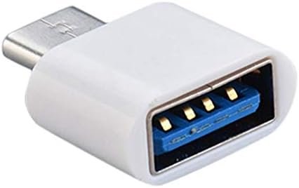 YFQHDD 2PCS Universal USB para C Adaptador do tipo C, usado para celular Mini C Jack Splitter, Smart