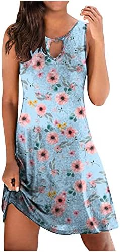 Vestidos para mulheres vintage boho mini vestido de verão de verão com estampa floral mangas vestidos