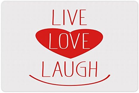 Ambesonne Live Laugh Love Pet tape