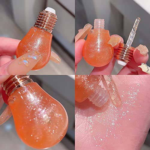 Mini brilho labial para crianças pequenos lâmpadas lâmpadas Lip Lip Gloss Candy Candy Lip hidratante líquido de