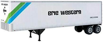 Walthers Ho Scale 40 'Trailmobile Trailer 2-Pack Erie Western