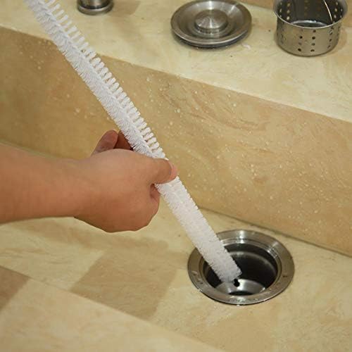 Escova de limpeza, 71 cm de limpeza flexível de limpeza de ferramentas de drenagem escova de limpeza para cozinha