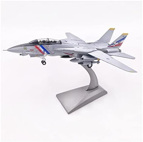 Apliqe Aircraft Models 1/100 F14 para aeronaves da Marinha dos EUA Transportador de aeronaves F-14A Tomcat