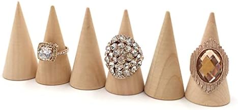Dlvkhkl Creative Solid Cone Ring Display Stand Ringjewelry Armário de armazenamento Adeços de fábrica por