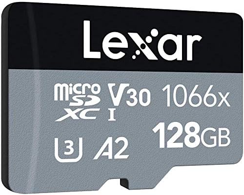 LEXAR LMS1066128G-BNANU 1066X MEMÓRIA MICROSDXC CARTA COM ADAPTADOR 128GB 2 PACK