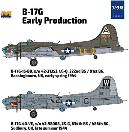Modelos de Hong Kong 1/48 B-17G Early 01F001