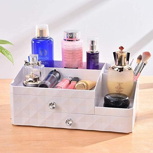 UXZDX Fashion Jewelry Box Organizer Storage Container, Cosmetics Makeup Brush Holder Storage