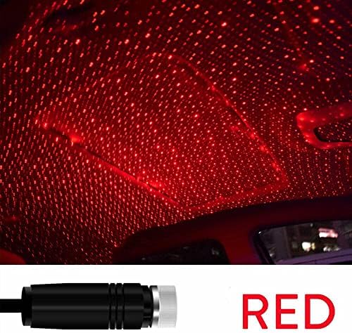 Luzes de atmosfera USB roxas, vários modos Usb Star Projecor Night Light