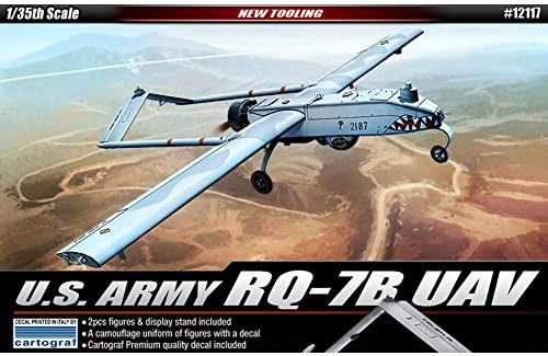 Modelos da Academia 12117 RQ-7B Shadow UAV 1:35 Kit de plástico