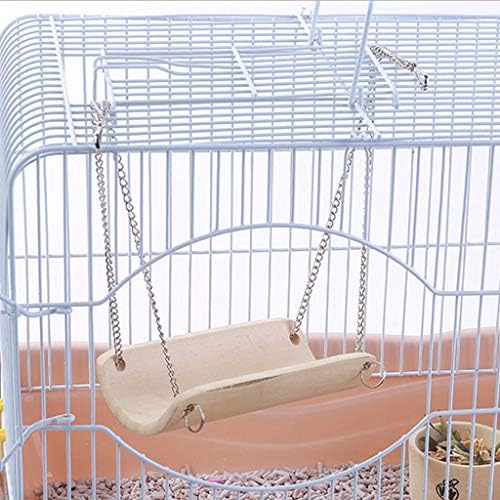 Ｋｌｋｃｍｓ Swing Hammock Hamster Squirrel Small Animal Bamboo Toys