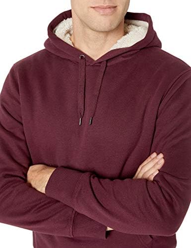 Essentials Men's Sherpa Pullover Capuz do moletom Sweatshirt