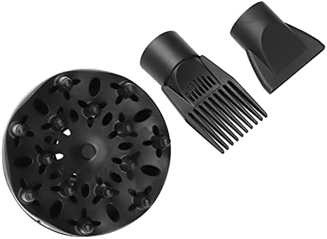 Conjunto de difusor de secador, 3pcs para secador de cabelo conjunto conjunto de bico plástico