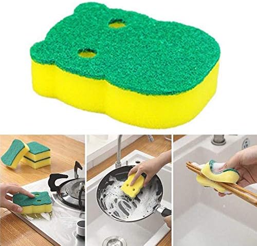 Lavagem de esponja de esponja de cozinha lavagem de esponja para limpeza de espuma Trabalhos de mancha de mancha