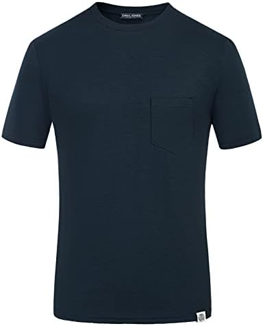PJ Paul Jones Crewneck de Camisetas Soft T camisetas casuais camisetas de camisetas leves