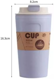 Premium acima de 3 pacote de café reutilizável de fibra de bambu, azul, rosa, verde